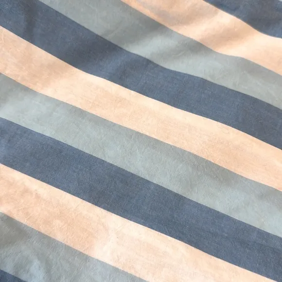 The Wren Sky Blue White Stripes Boxer Cotton Pajama PJ Pants XXS Petite XXSP