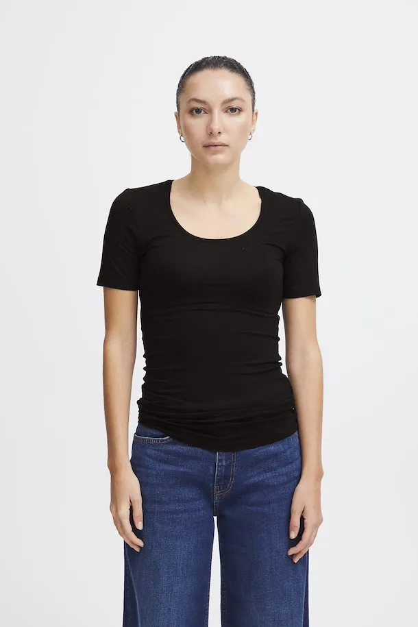 The Zola Short Sleeve Tee - Black
