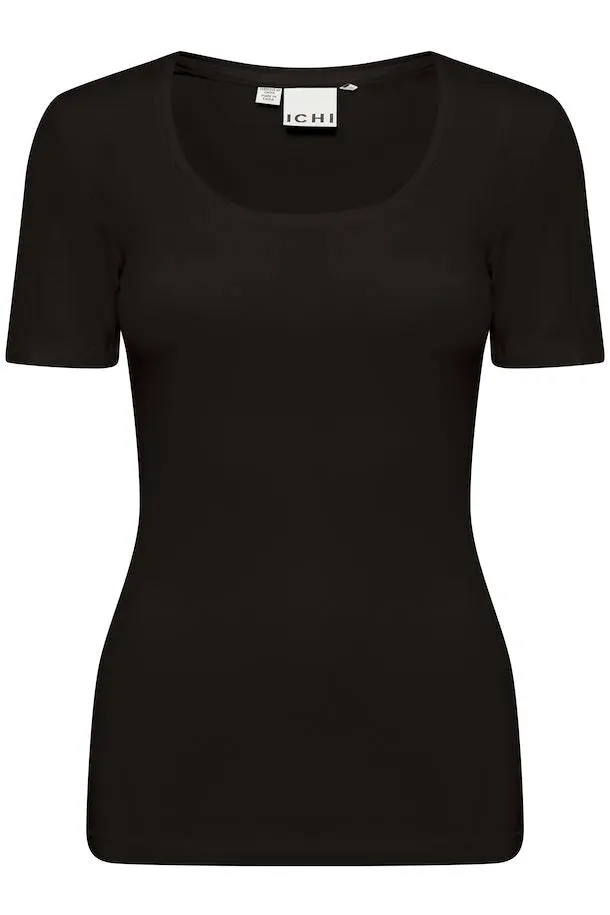 The Zola Short Sleeve Tee - Black
