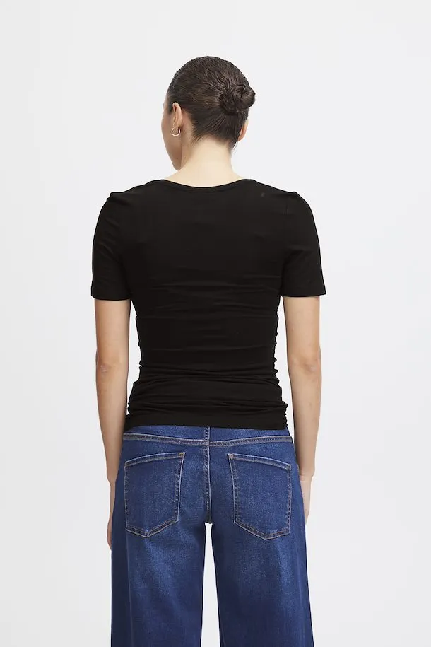 The Zola Short Sleeve Tee - Black