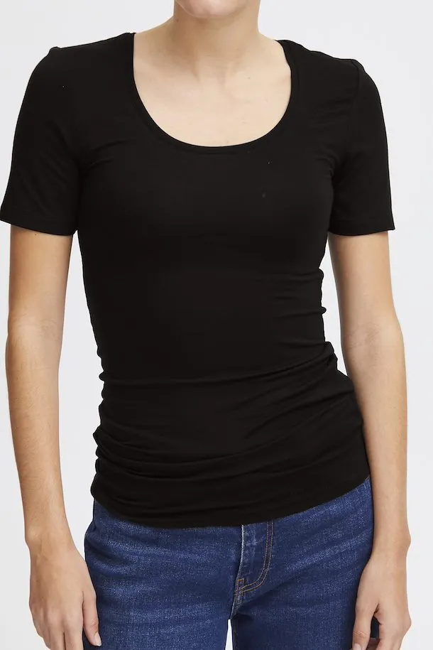 The Zola Short Sleeve Tee - Black