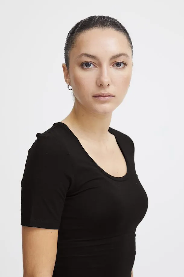The Zola Short Sleeve Tee - Black