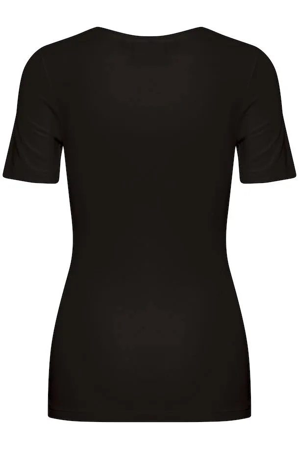 The Zola Short Sleeve Tee - Black