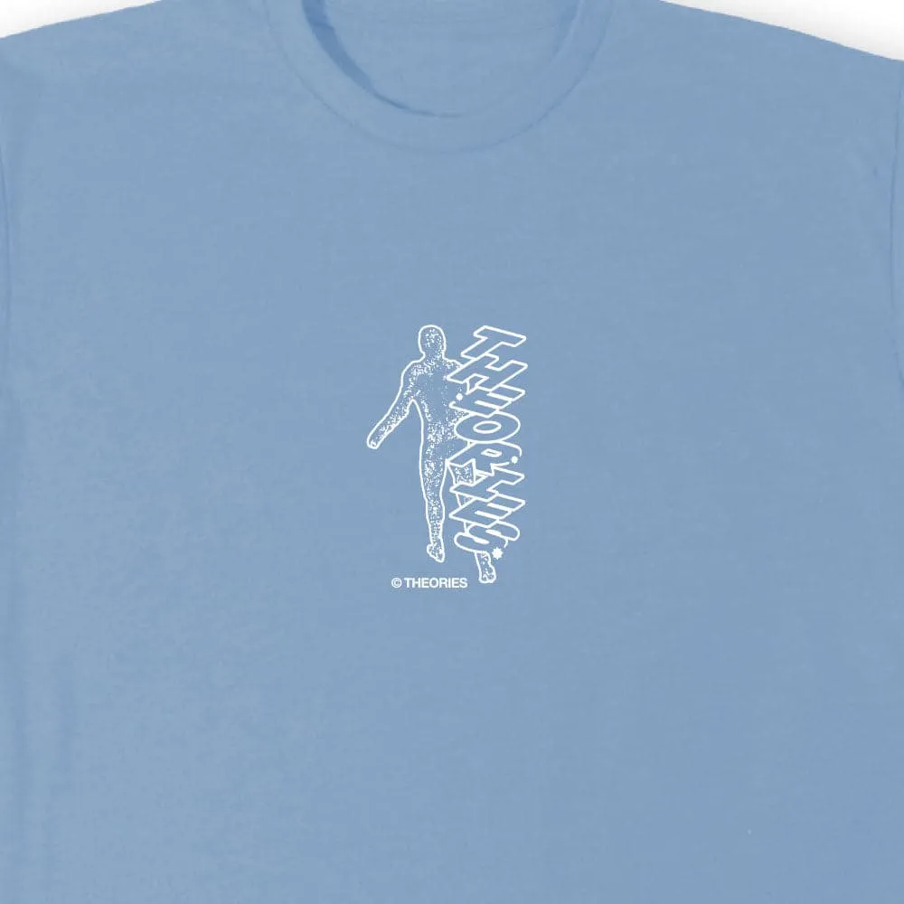 Theories 'Gridwalker' T-Shirt (Sky Blue)