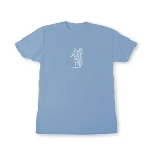 Theories 'Gridwalker' T-Shirt (Sky Blue)