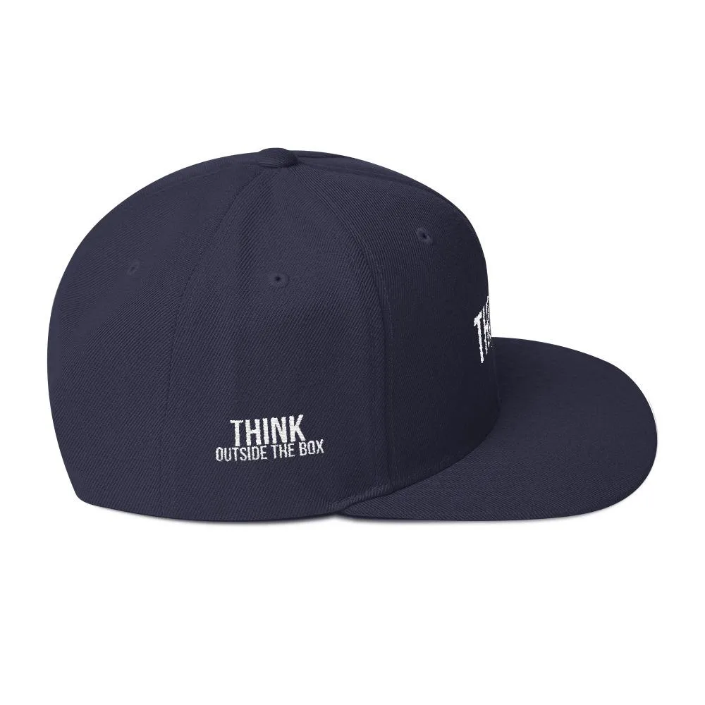 Think Outside the Box Snapback Hat