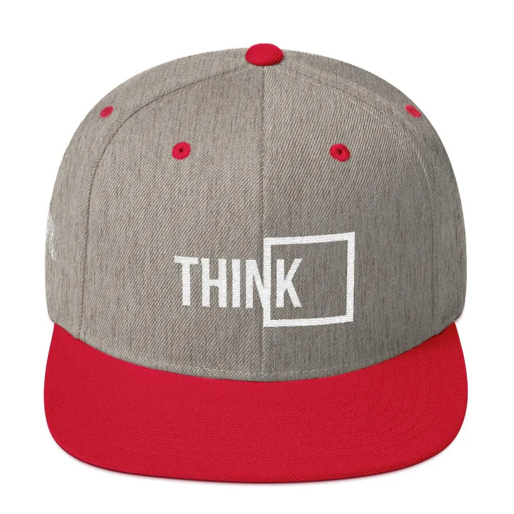 Think Outside the Box Snapback Hat