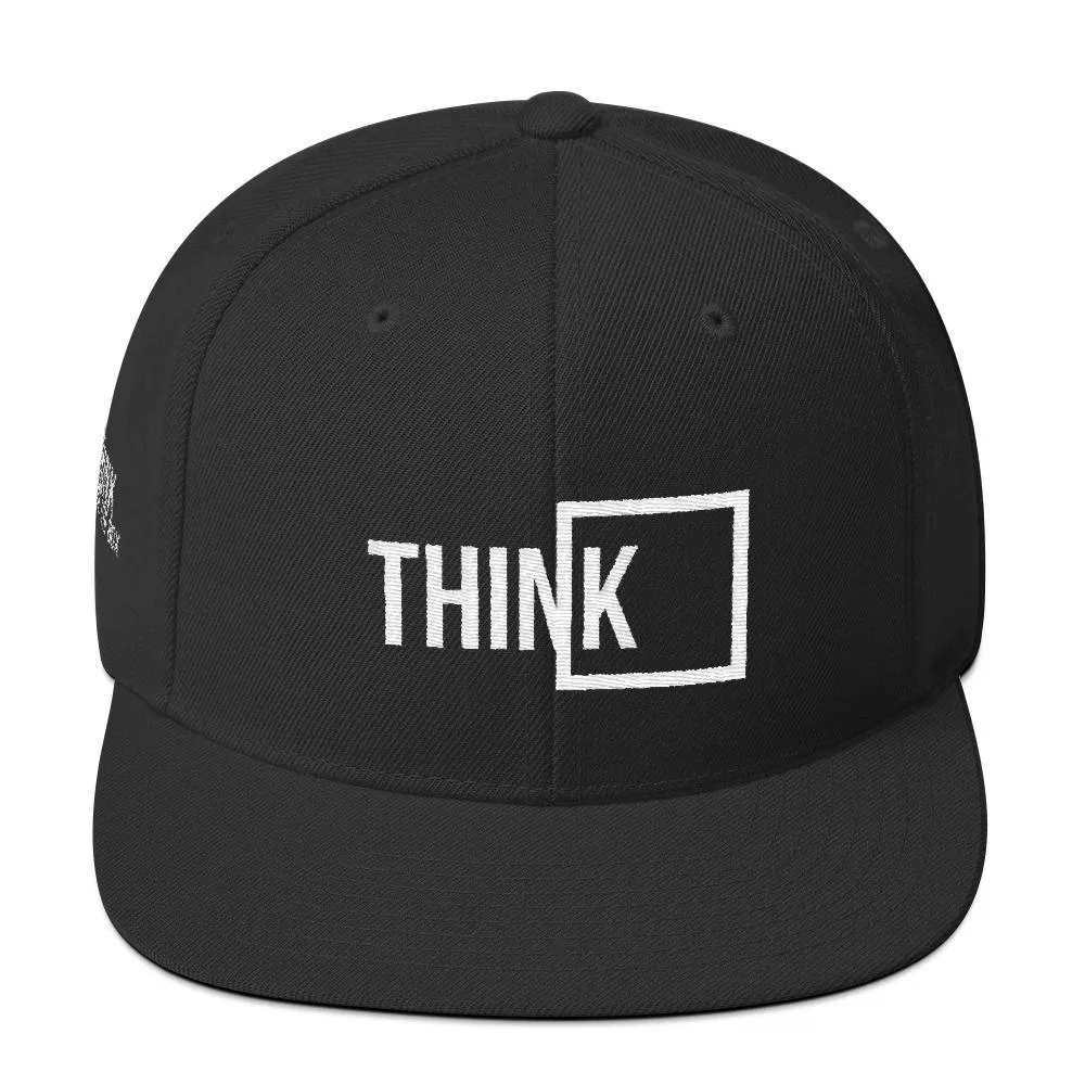 Think Outside the Box Snapback Hat