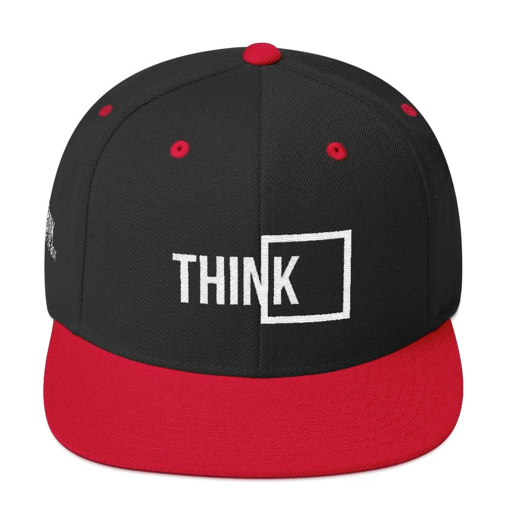 Think Outside the Box Snapback Hat