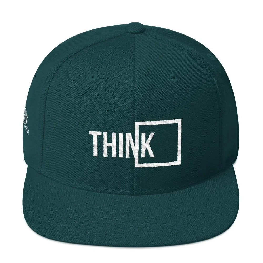 Think Outside the Box Snapback Hat
