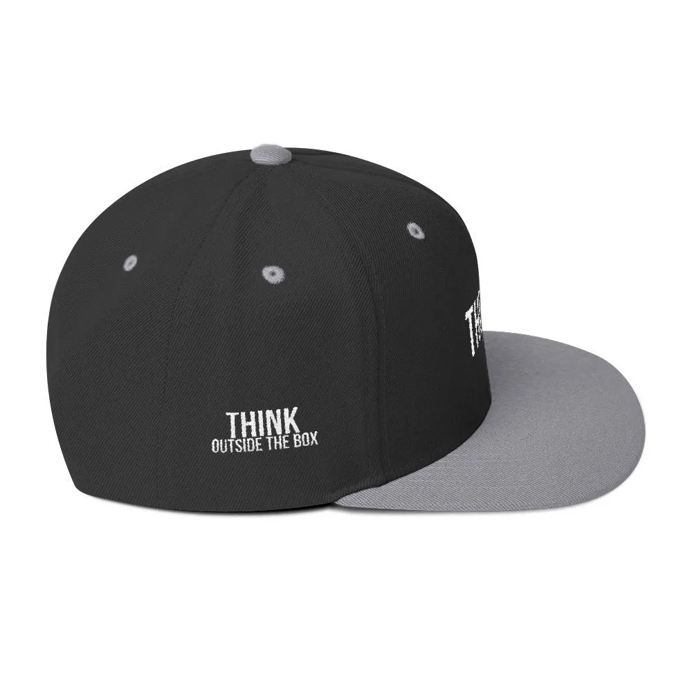 Think Outside the Box Snapback Hat