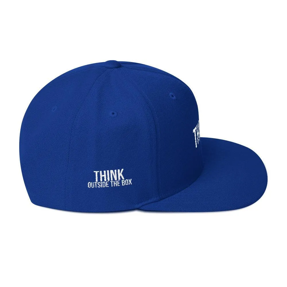Think Outside the Box Snapback Hat