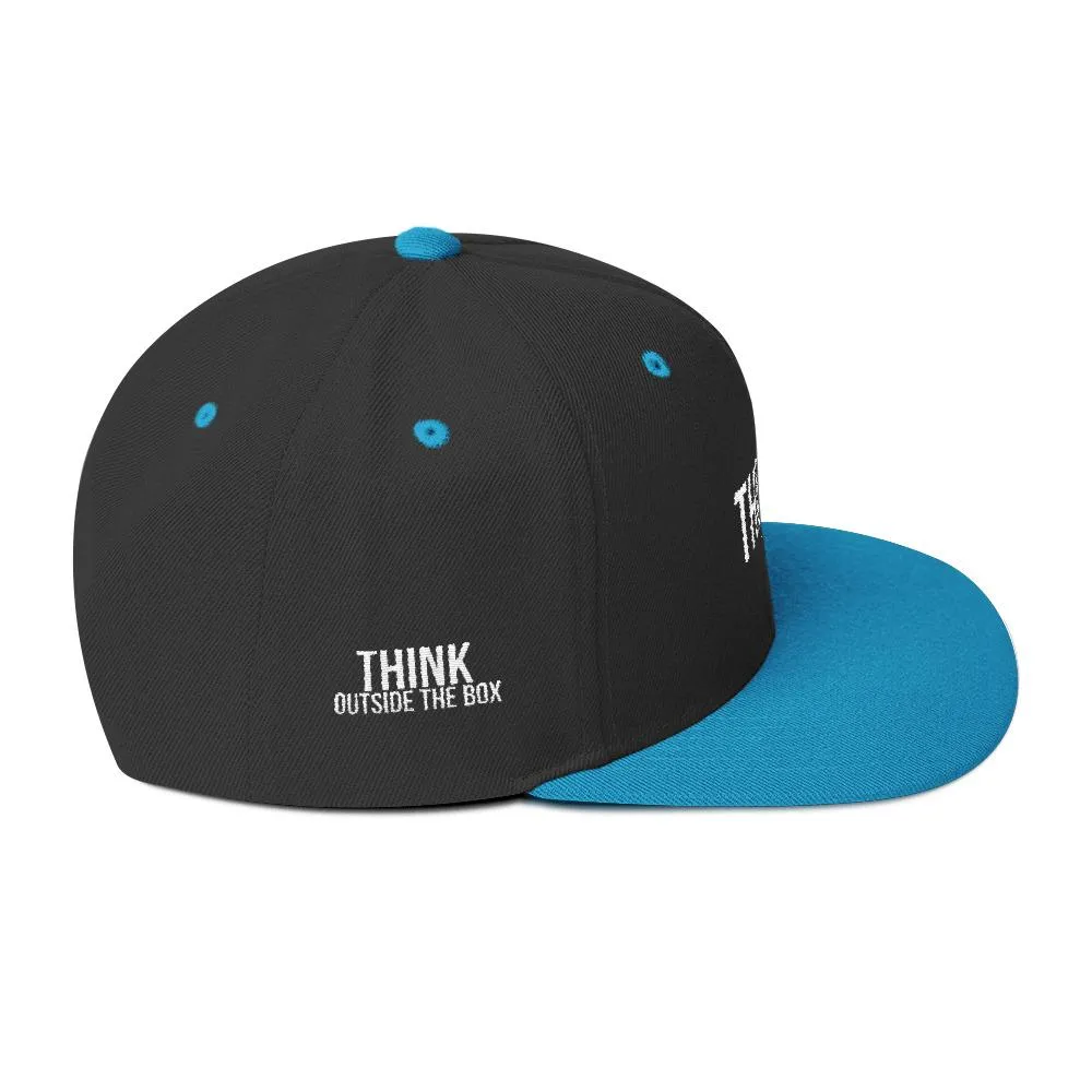 Think Outside the Box Snapback Hat