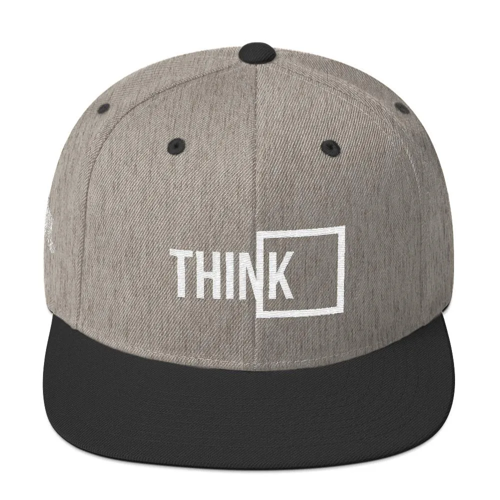 Think Outside the Box Snapback Hat