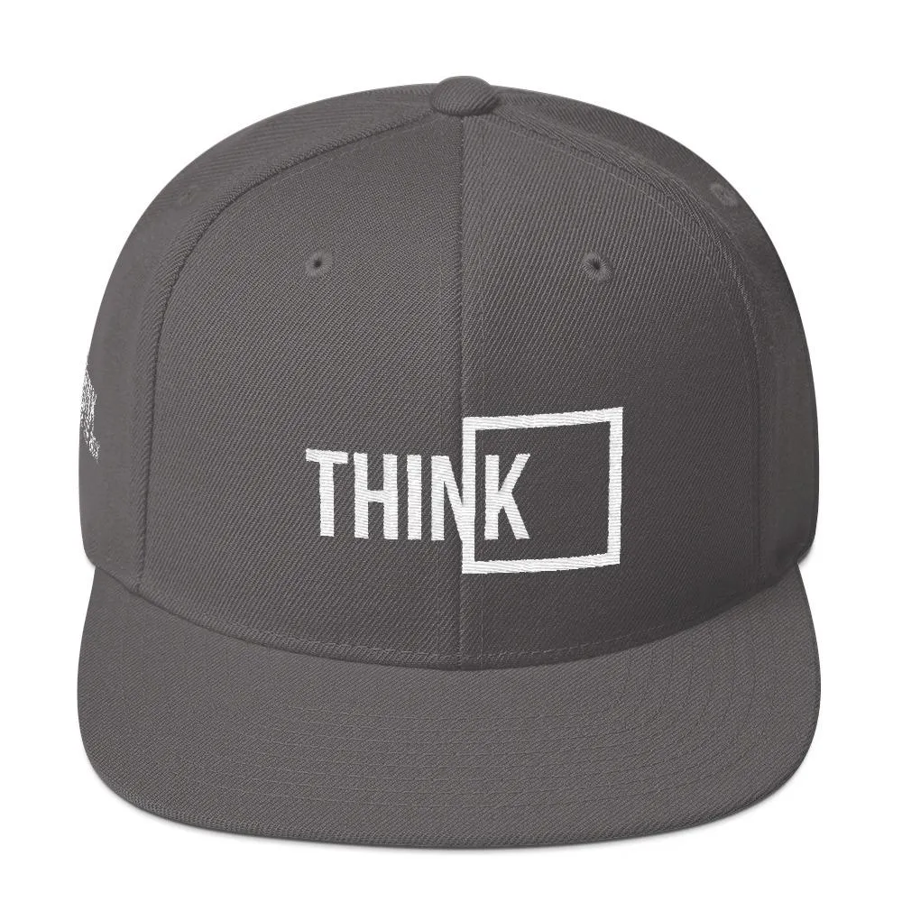 Think Outside the Box Snapback Hat