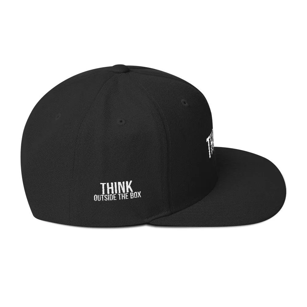 Think Outside the Box Snapback Hat