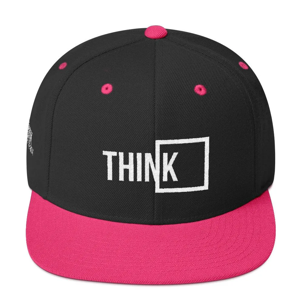 Think Outside the Box Snapback Hat