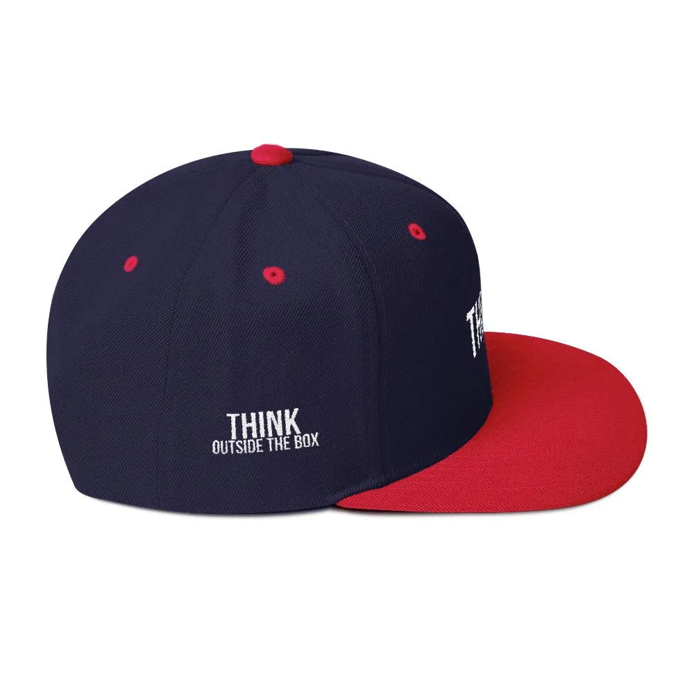 Think Outside the Box Snapback Hat