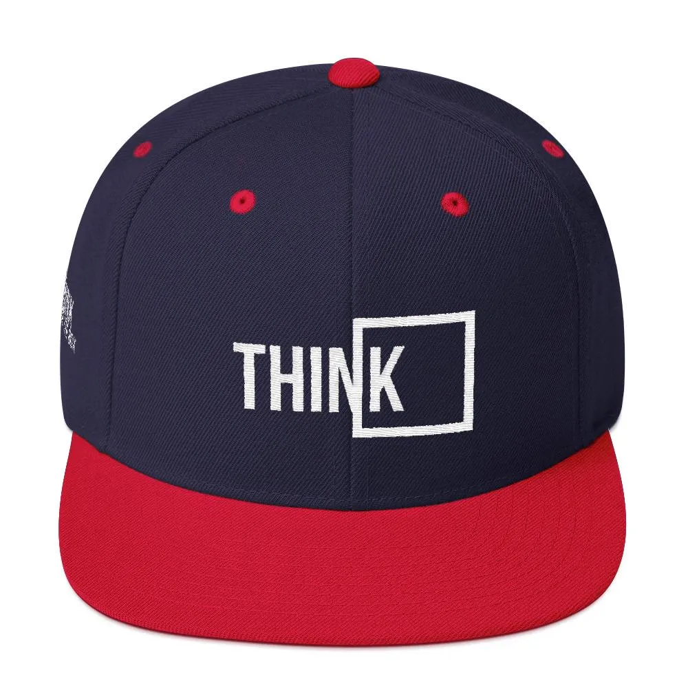 Think Outside the Box Snapback Hat