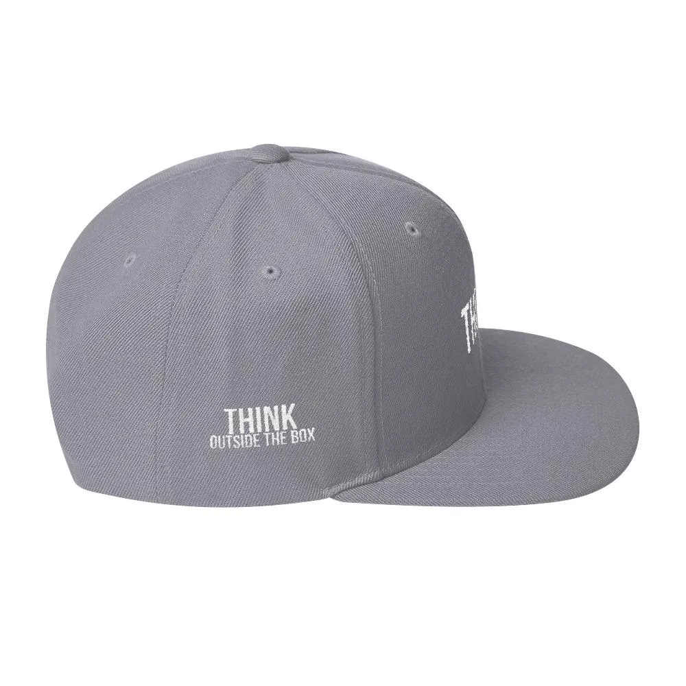 Think Outside the Box Snapback Hat