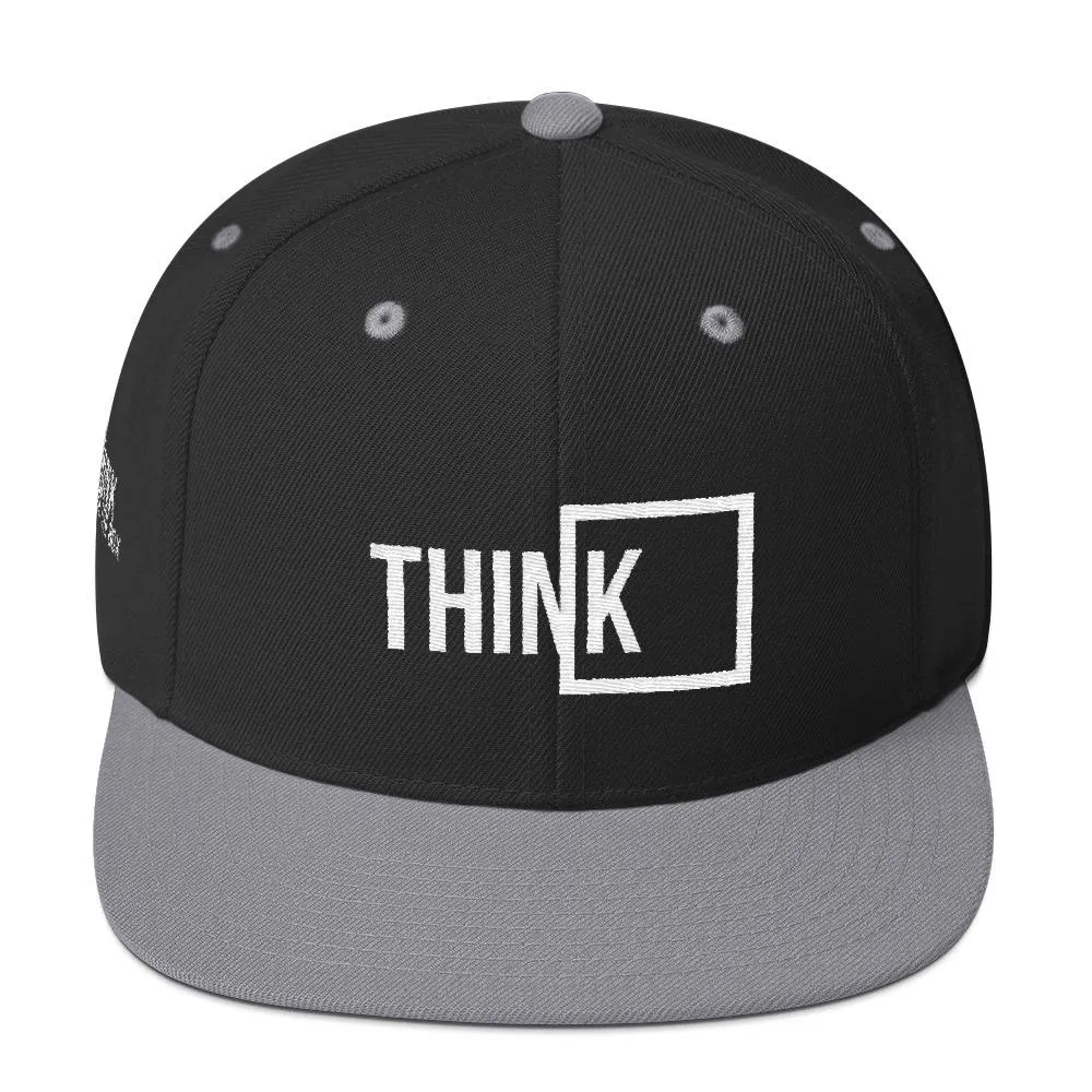 Think Outside the Box Snapback Hat
