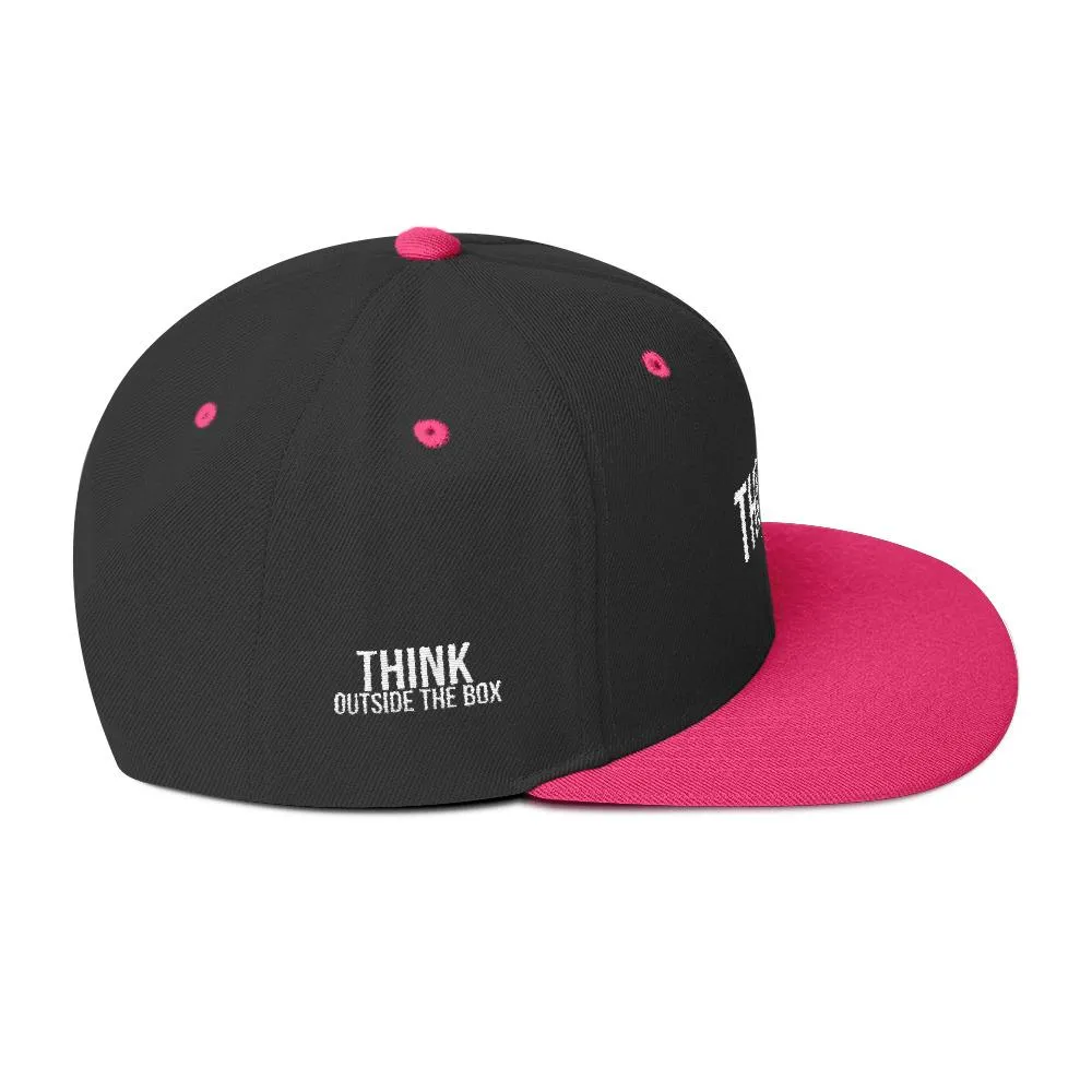 Think Outside the Box Snapback Hat