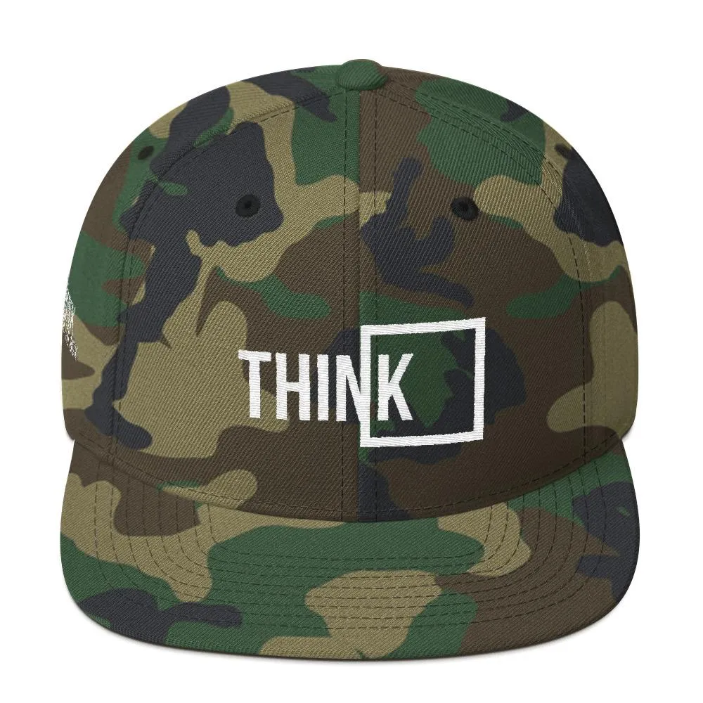 Think Outside the Box Snapback Hat