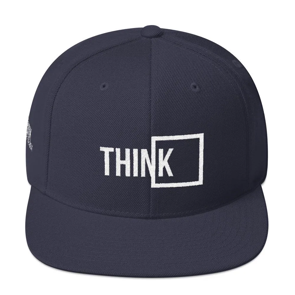 Think Outside the Box Snapback Hat
