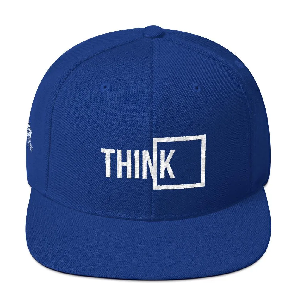 Think Outside the Box Snapback Hat