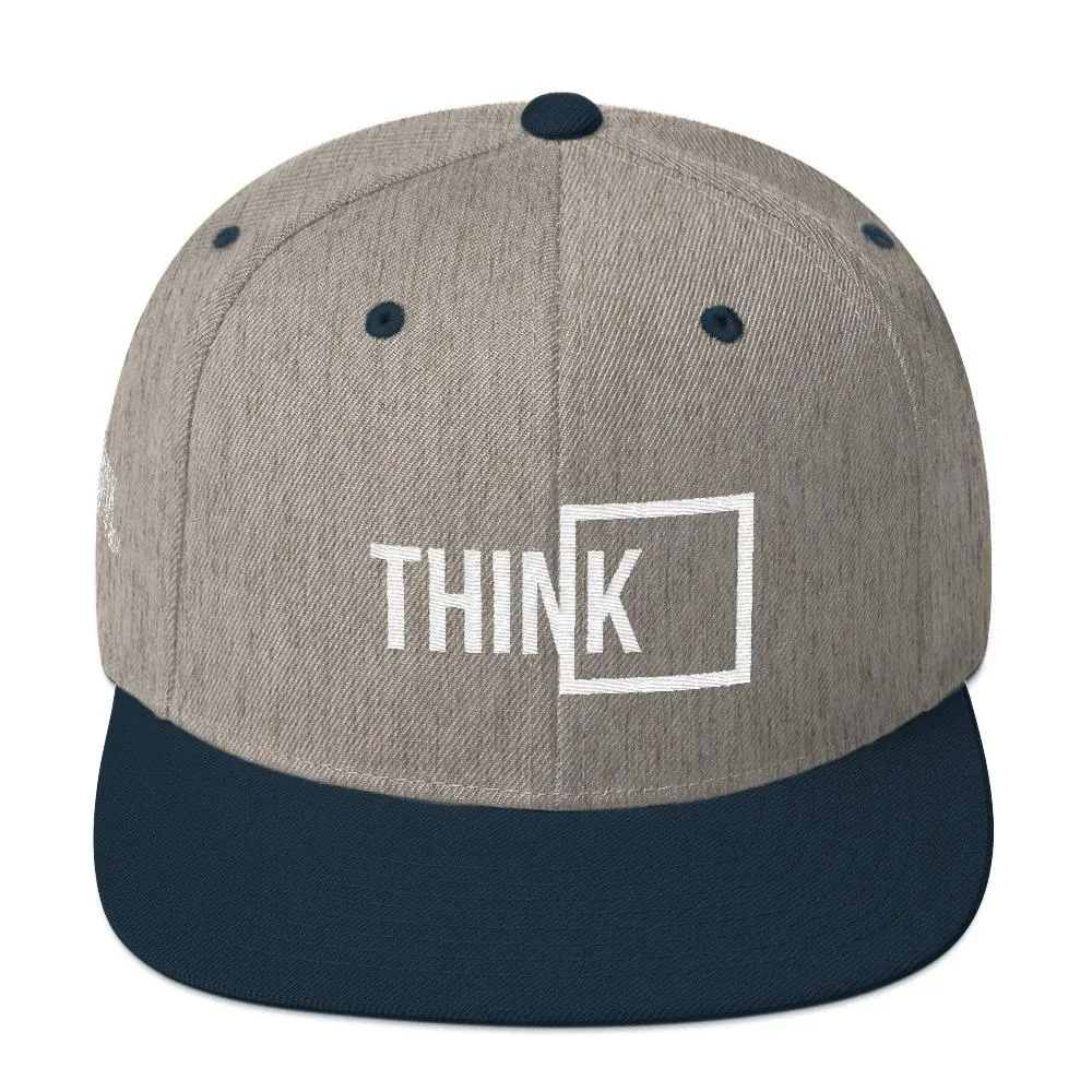 Think Outside the Box Snapback Hat