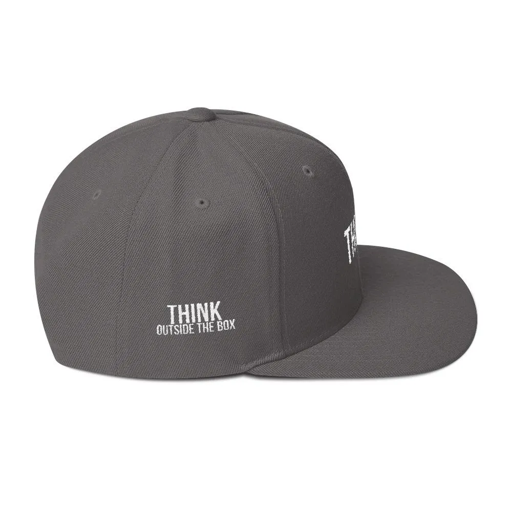 Think Outside the Box Snapback Hat