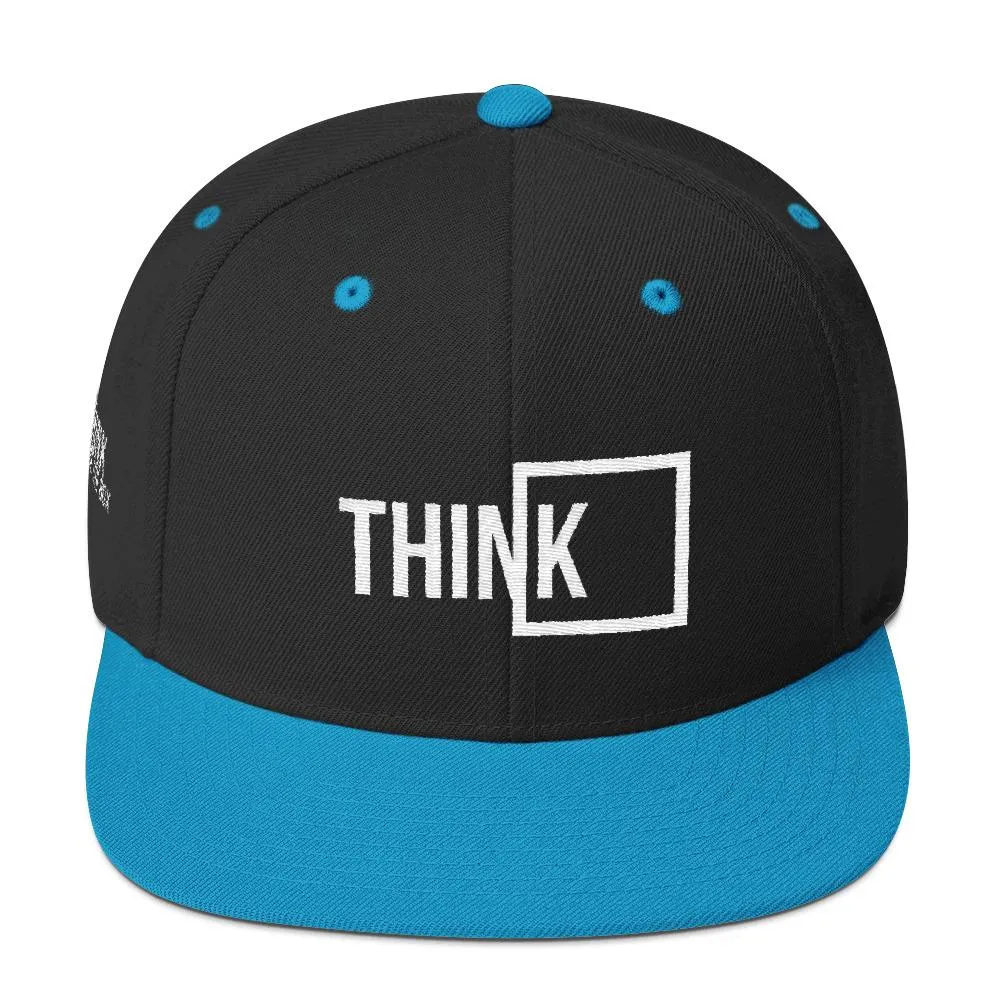 Think Outside the Box Snapback Hat