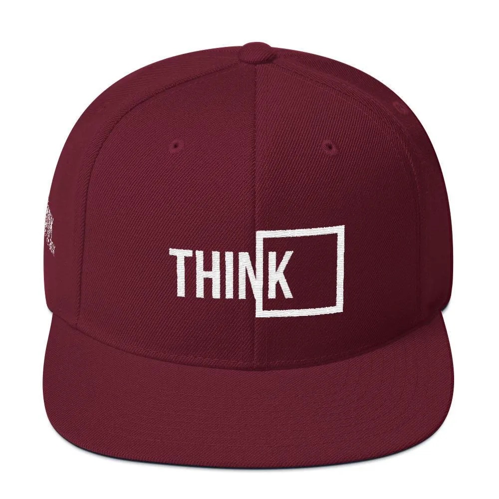Think Outside the Box Snapback Hat