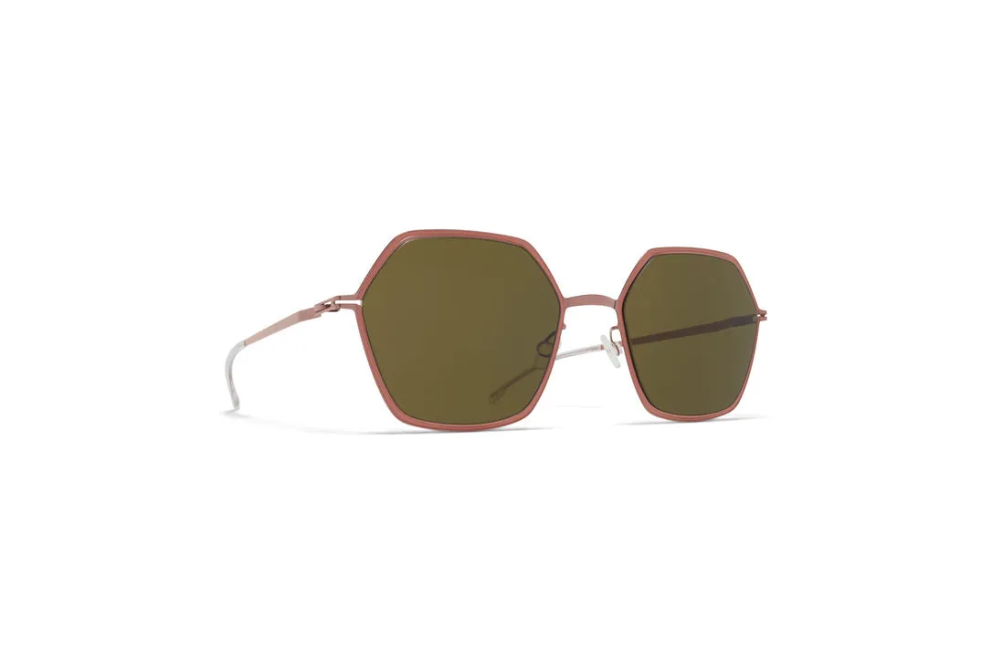 TILLA-Purple Bronze / Pink Clay / Green Solid