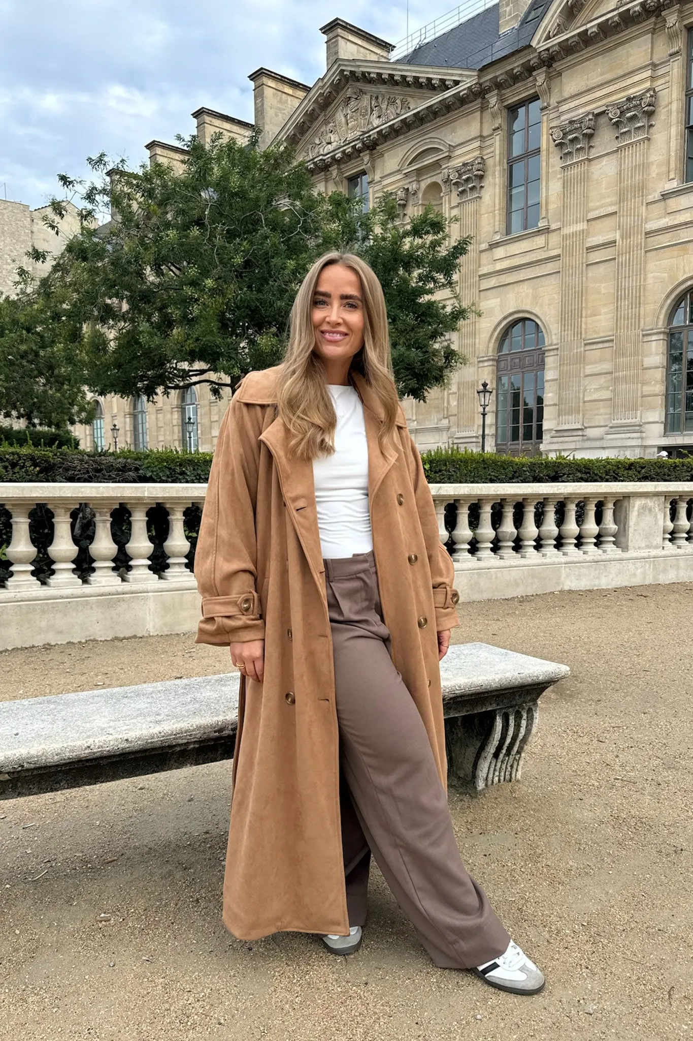 TillieIC Trenchcoat - Tan