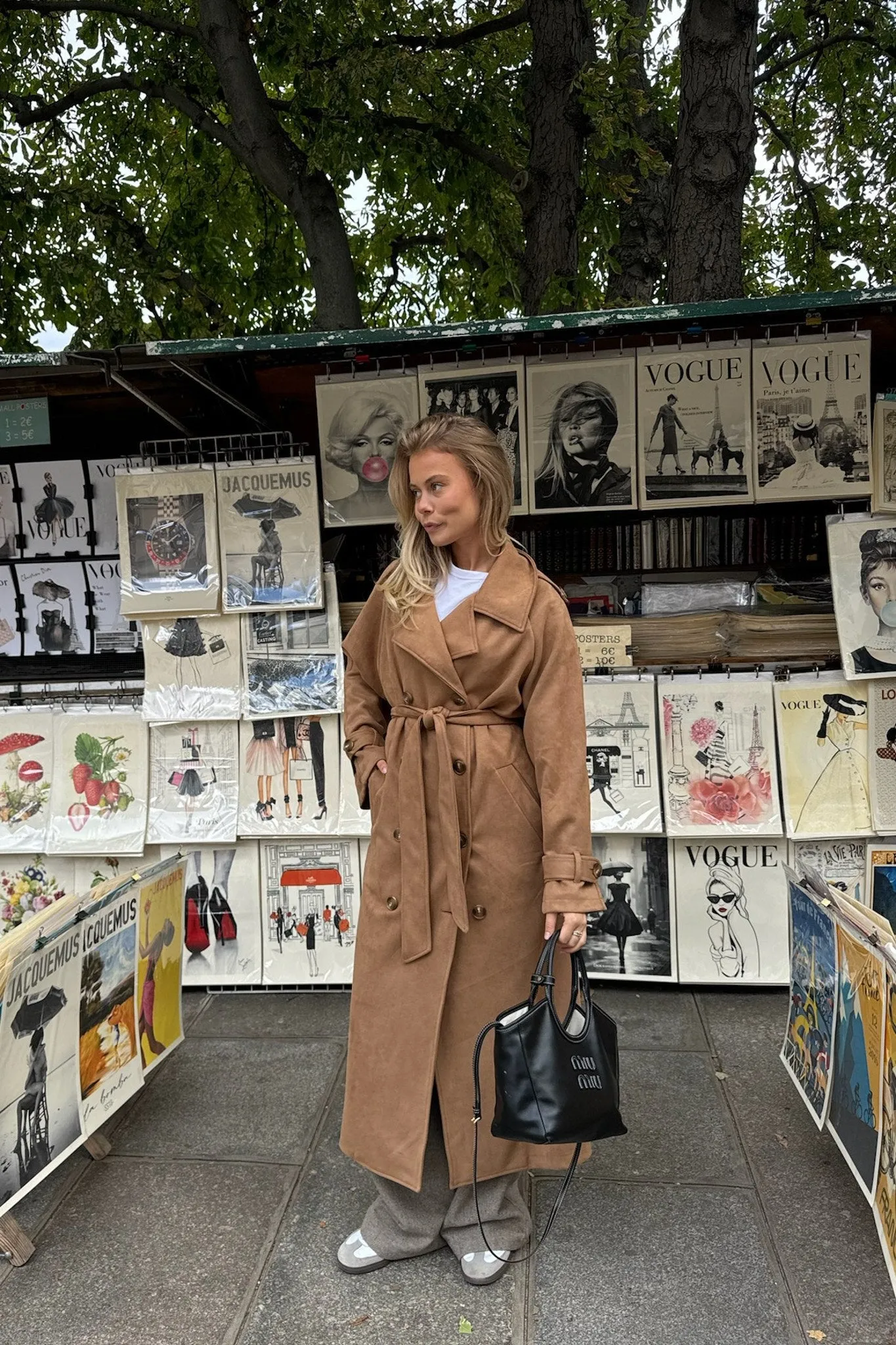 TillieIC Trenchcoat - Tan