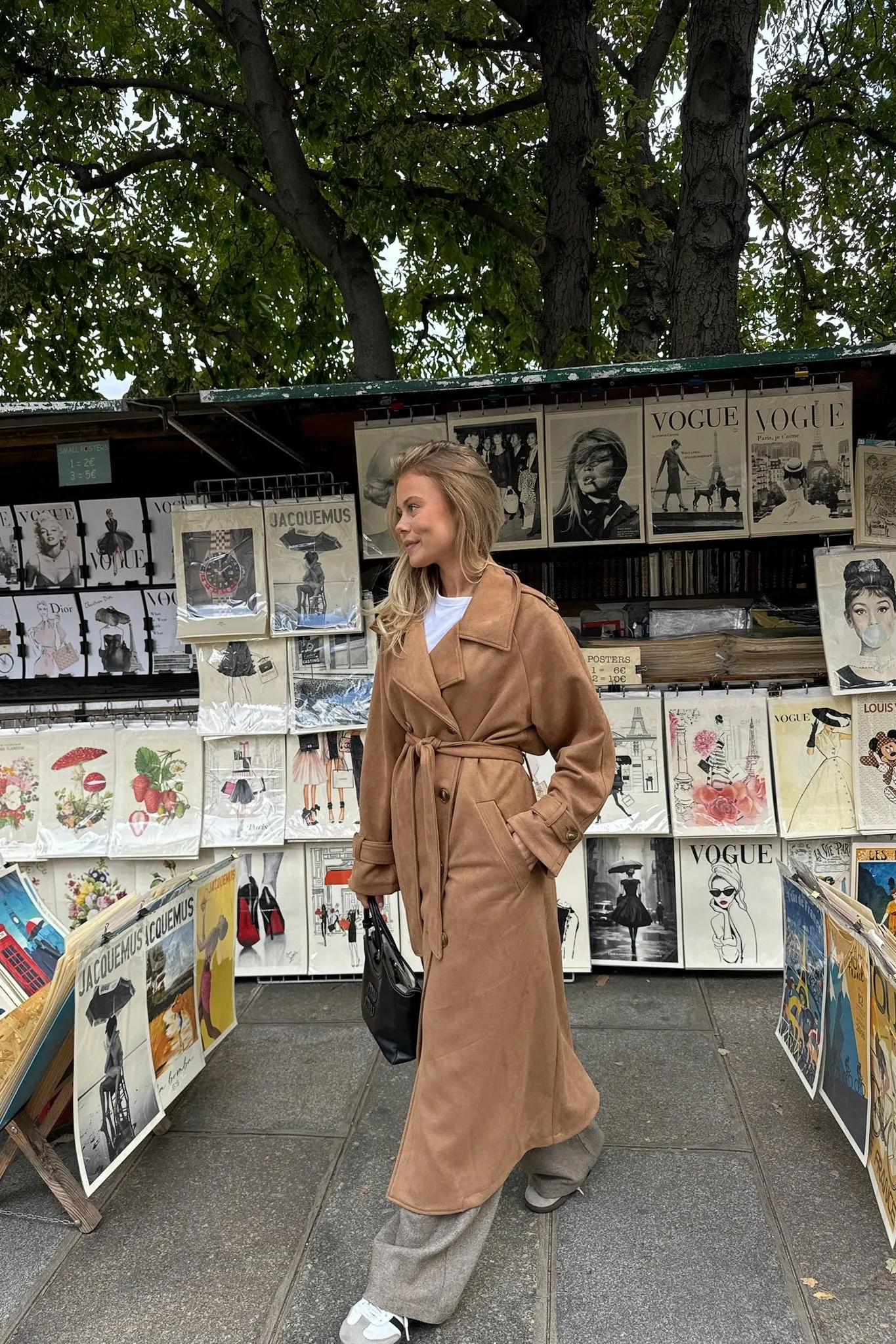 TillieIC Trenchcoat - Tan