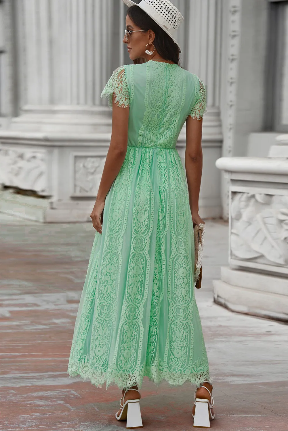 Timeless Lace Maxi Dress