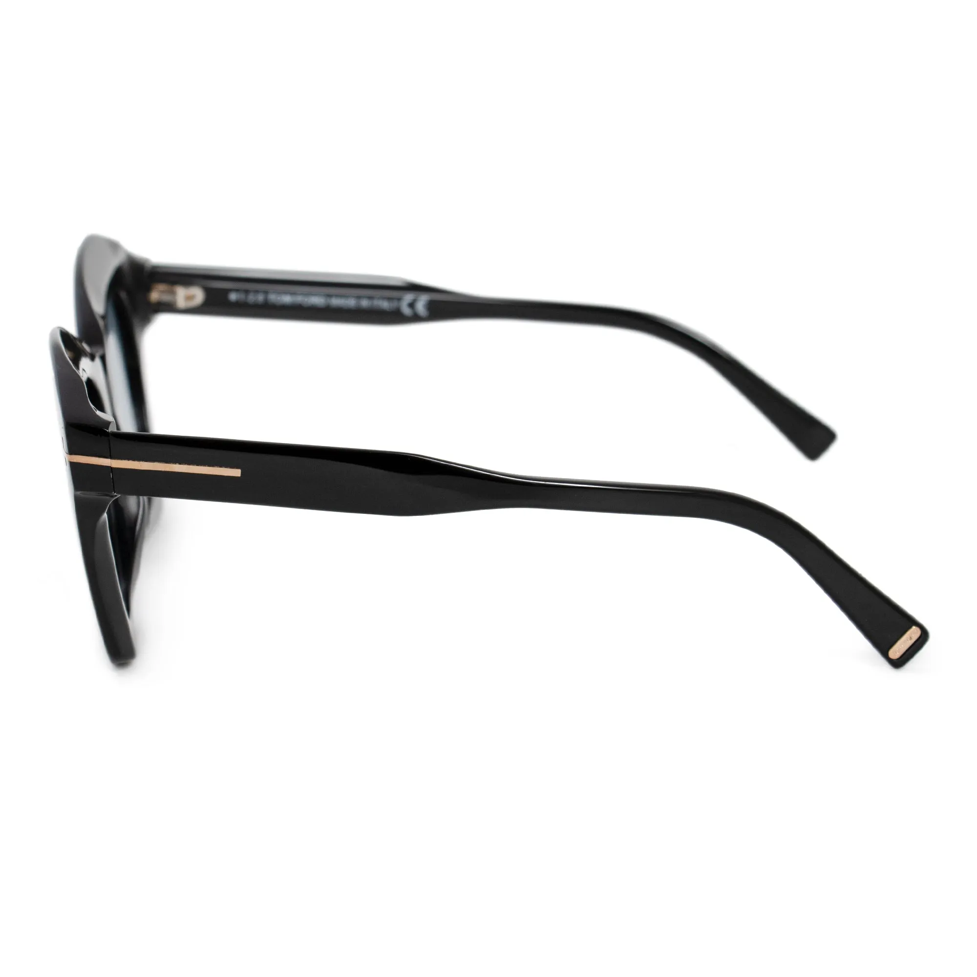 Tom Ford Bardot Butterfly Sunglasses FT0689 01P 53