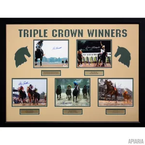 Triple Crown Winners, Autographed By Five