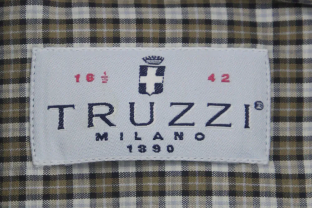 Truzzi Brown Shirt - Slim
