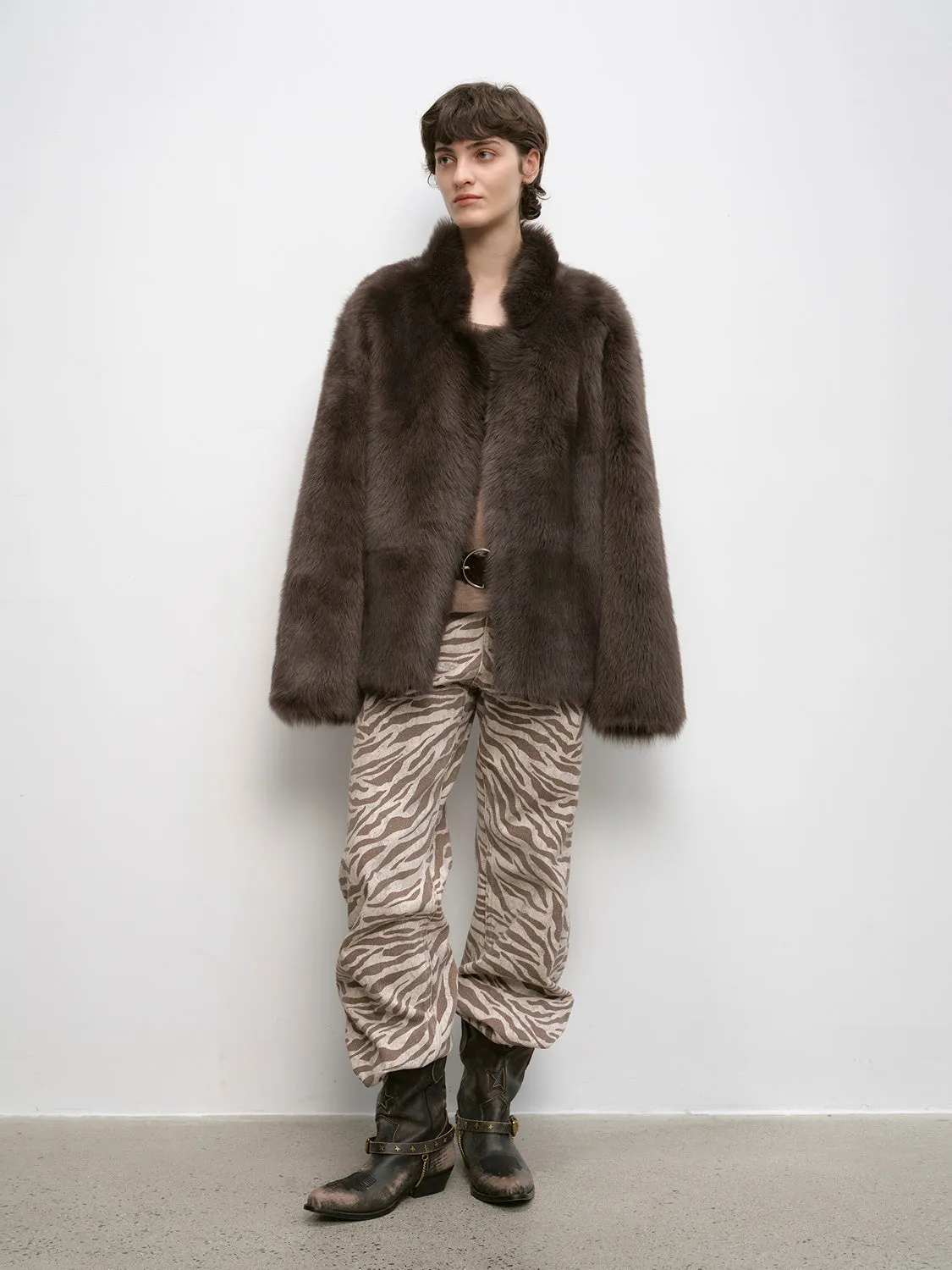 Tuscan Fur Short Coat