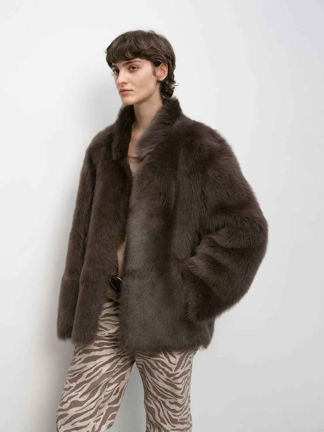 Tuscan Fur Short Coat