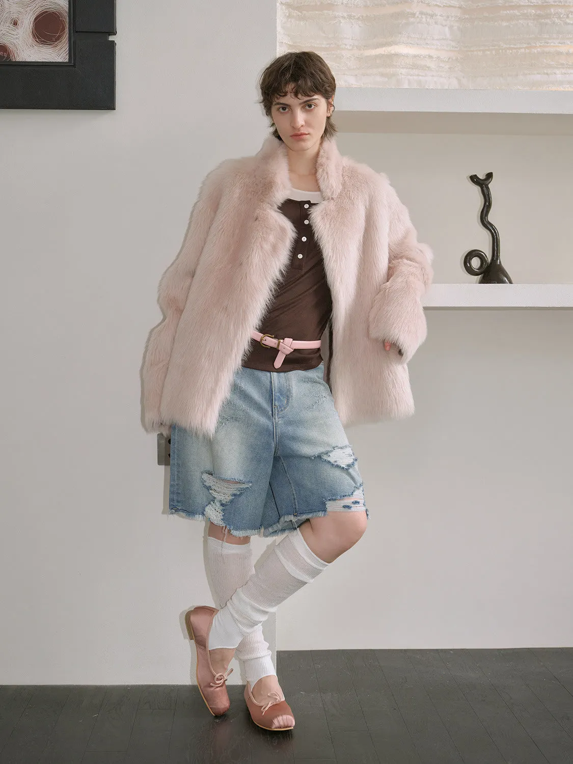 Tuscan Fur Short Coat