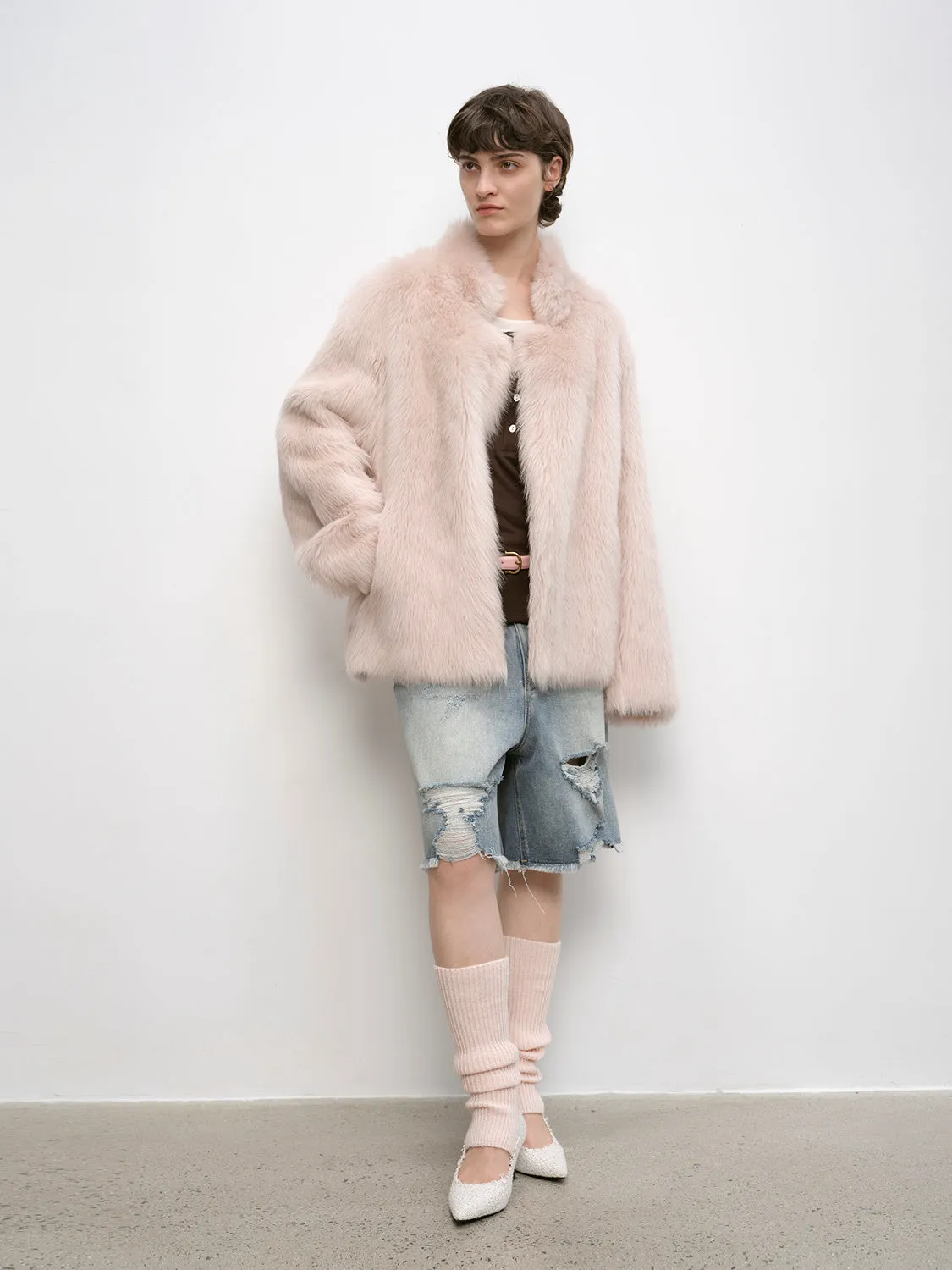 Tuscan Fur Short Coat