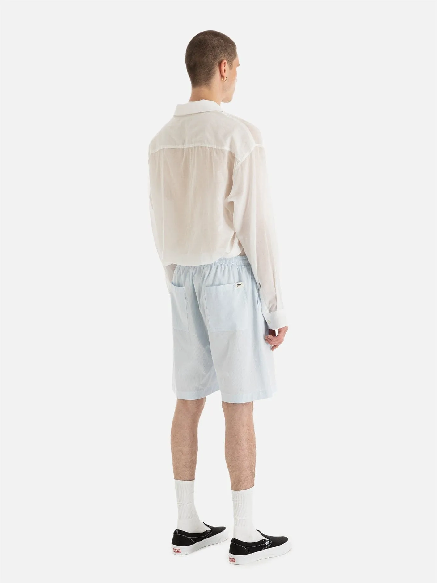 Unisex Nagoya Relaxed Kesim Gömlek - Kırık Beyaz