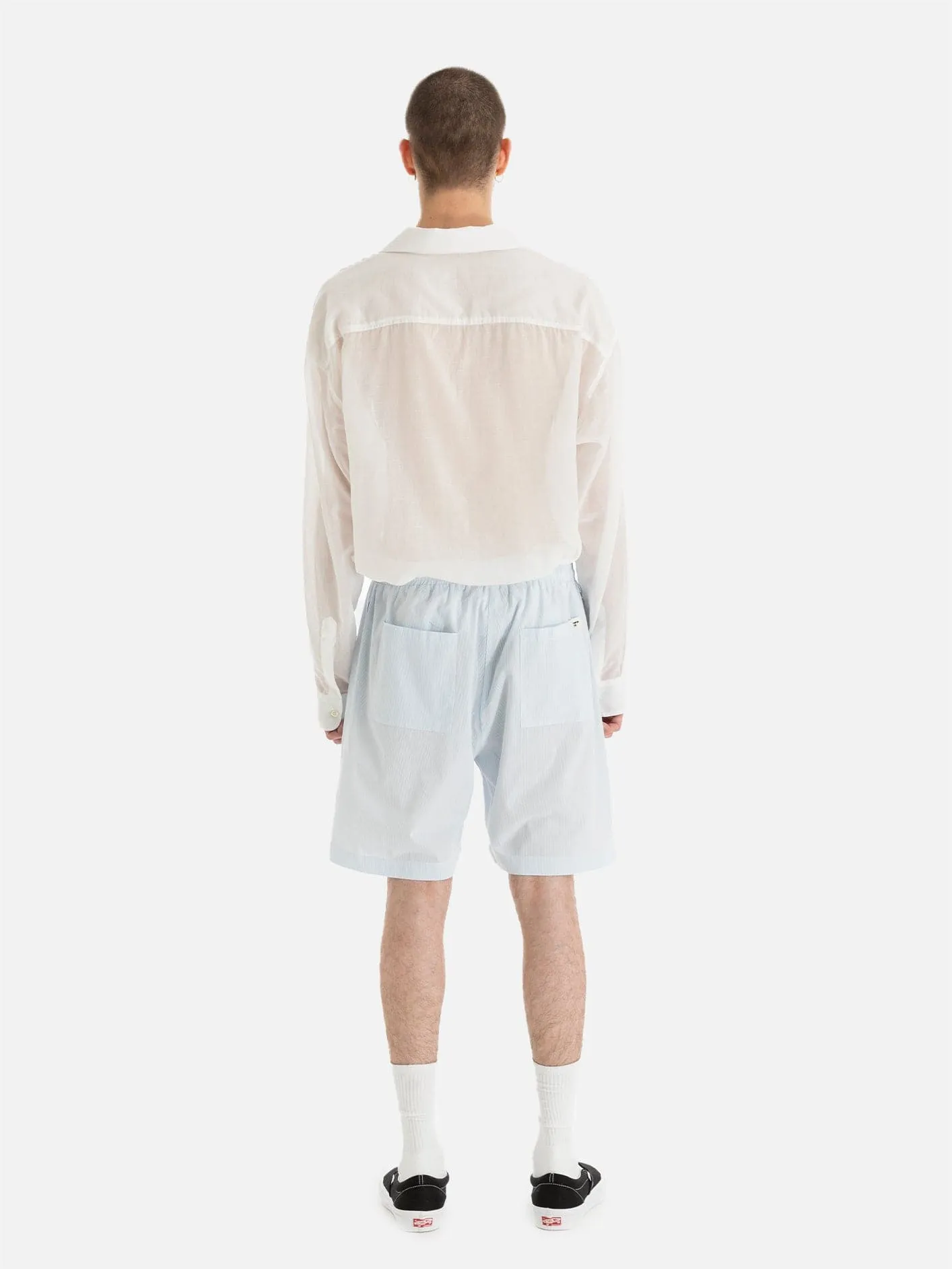 Unisex Nagoya Relaxed Kesim Gömlek - Kırık Beyaz