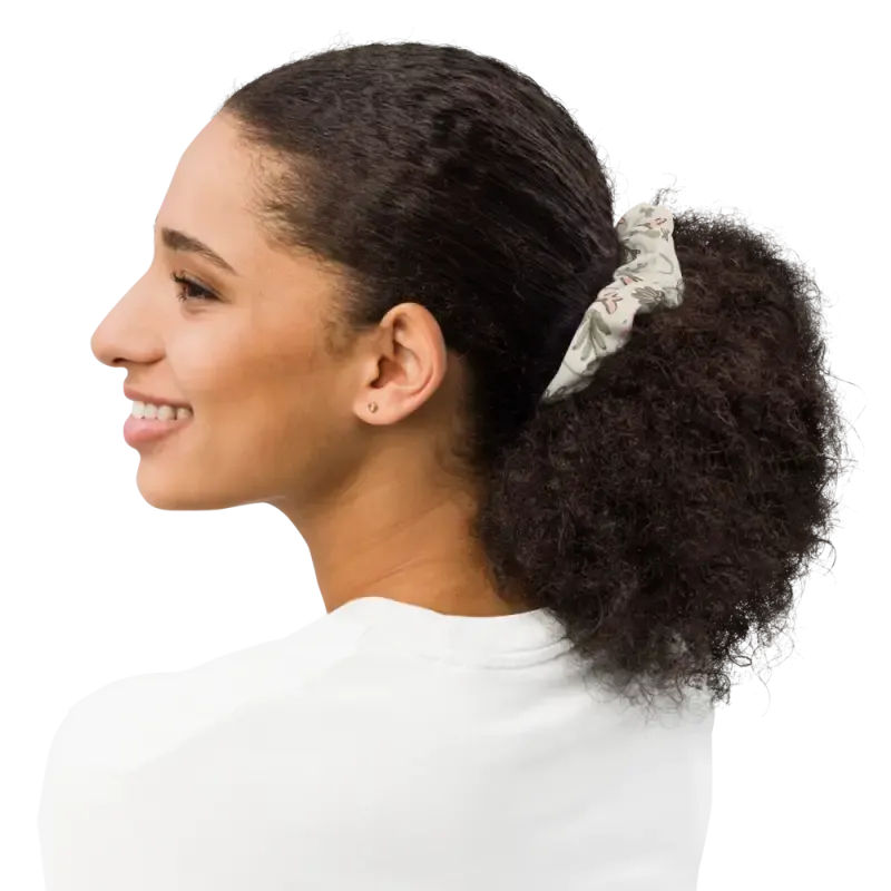 Upgrade your Look with Revamped Floral Scrunchie