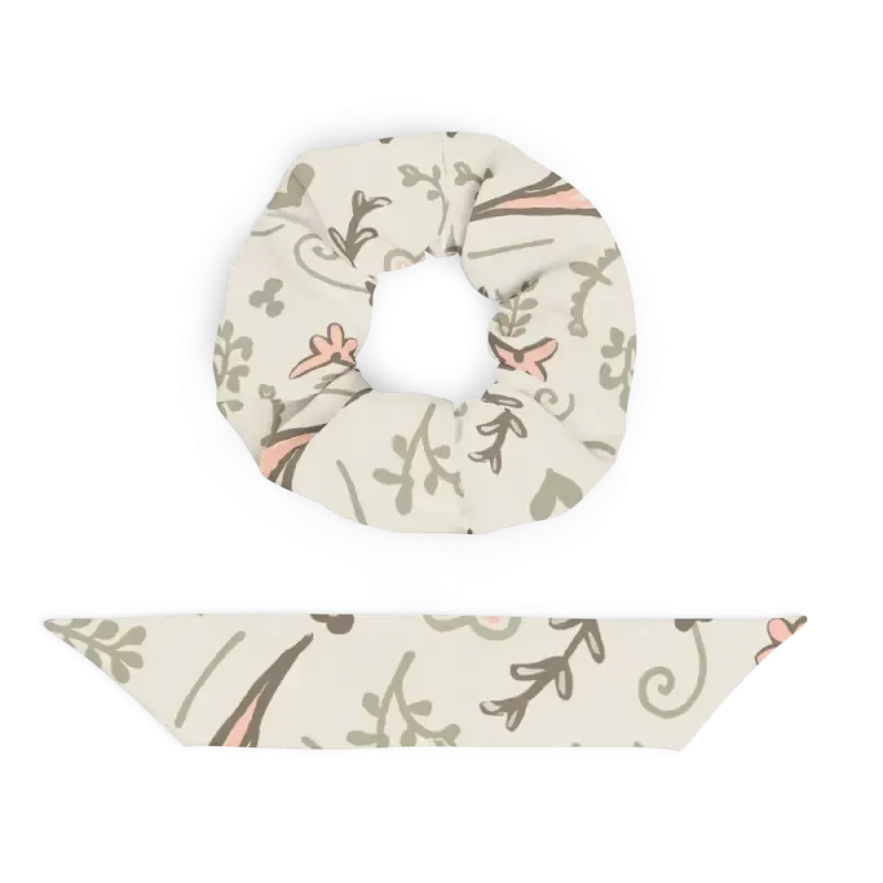 Upgrade your Look with Revamped Floral Scrunchie