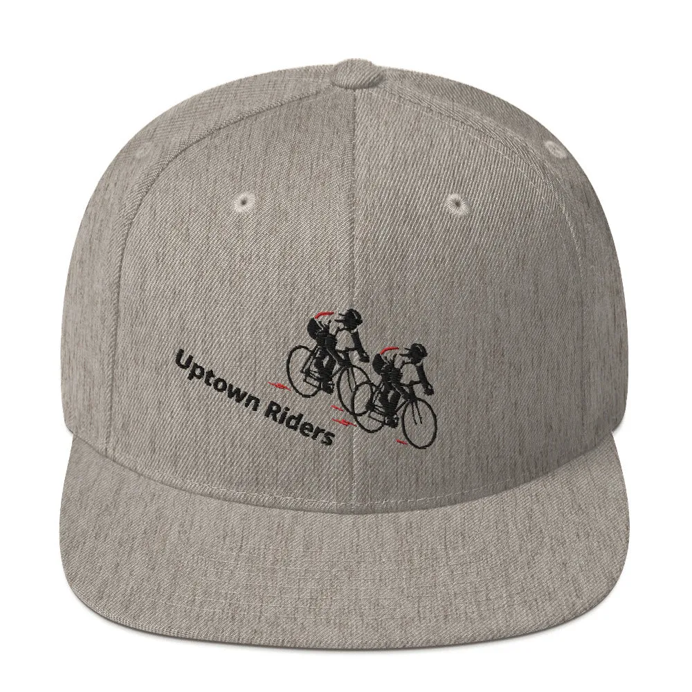 UPT Riders Black and Red Snapback Hat